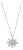 Late 20th Century 22005 - Tiffany & Co. Diamond Daisy 18k White Gold Pendant Necklace For Sale
