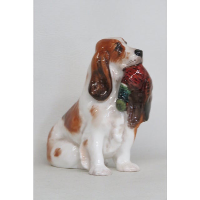 Royal Doulton Royal Doulton Hn1029 Springer Spaniel With Pheasant Figurine 4674b For Sale - Image 4 of 11