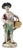 20th Century Ceramic Young Boy Sculpture from School of Capodimonte For Sale