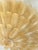 Murano Imperial Luxury Venetian Amber ” Leaves Graniglia” Murano Glass Flush Mount For Sale - Image 4 of 4