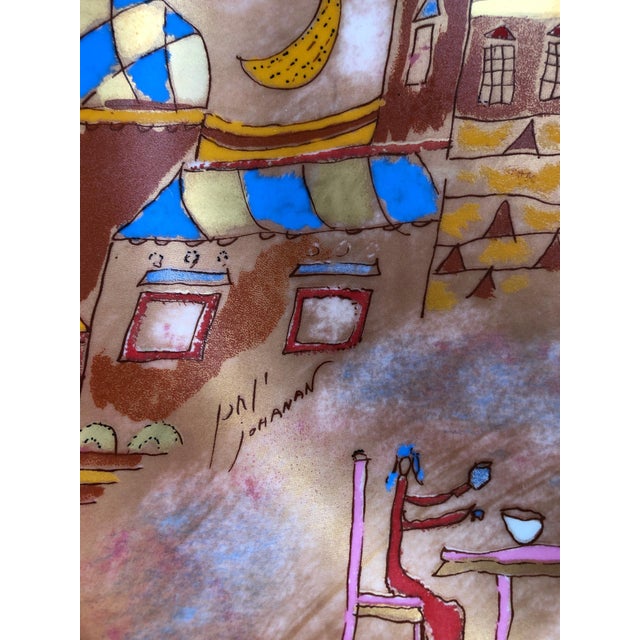 Ceramic Johanan Vitta, Post Modern Italian Passover Seder Plate Richard Ginori Art Porcelain Judaica, 1984 For Sale - Image 7 of 10