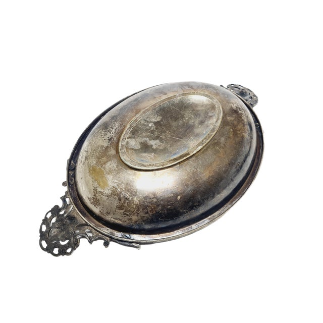 Austro-Hungarian Empire Art Nouveau Tray from Argentor, 1900s For Sale - Image 5 of 11