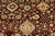 Shabby Chic 1990's Tabriz Pak-Persian Red/Gold Wool Rug - 4'1'' X 6'1''V For Sale - Image 4 of 9