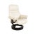 Modern Set of Sunrise Leather Recliner Chair with Ottoman from Stressless For Sale - Image 3 of 18