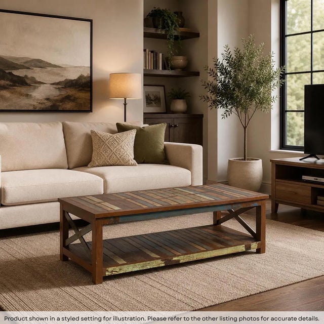Dimensions: 59″wide X 35.5″deep X 20″high The listed dimensions are measured from one extremity to the other, height wise...