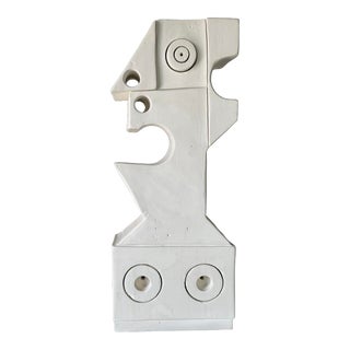 Large Modernist Art Cubist Plaster Abstract Female Sculpture For Sale