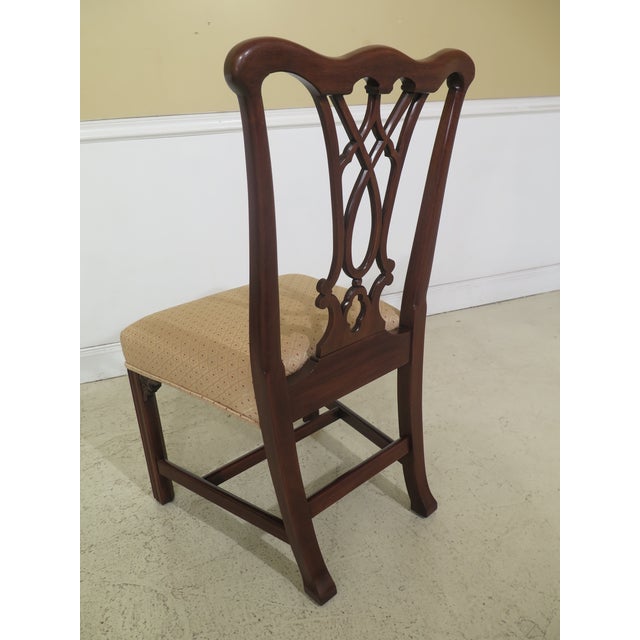 Henkel Harris Chippendale Mahogany Dining Room Chairs ...