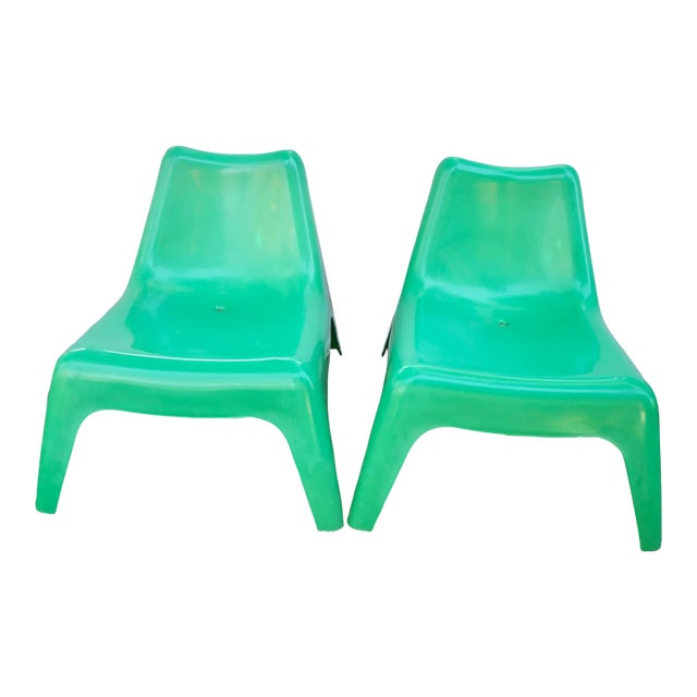 Vintage Garden Easy Chairs Designed by Thomas Sandell - Set of 2 For Sale