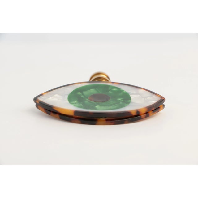 2020s Green Eye Lamp Finial For Sale - Image 5 of 7