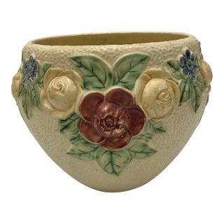 Art Deco 1917 Roseville Large Jardinere For Sale