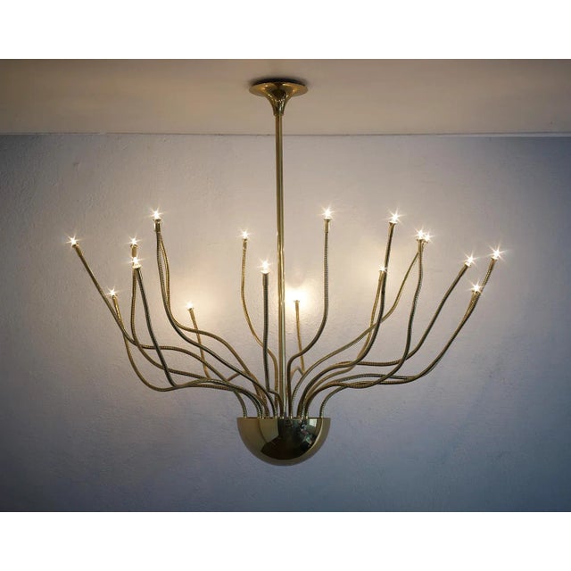 Mid-Century Modern Large Vintage Ceiling Lamp by Florian Schulz For Sale - Image 3 of 10