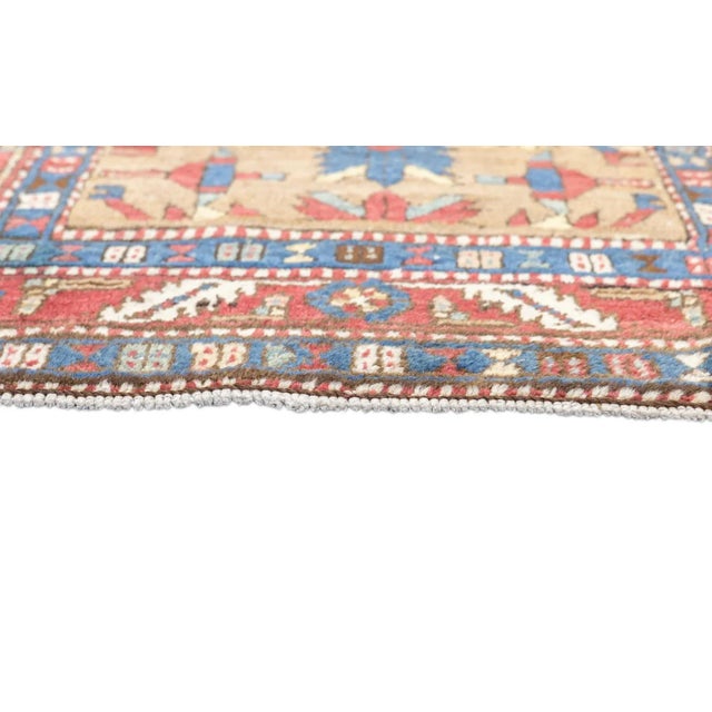 Antique Bakshayesh Rug 3' x 12'11'' For Sale - Image 9 of 12