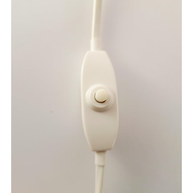 Mid-Century Modern Teak Wall Lamp with Swiveling Arm, 1950s For Sale - Image 4 of 14