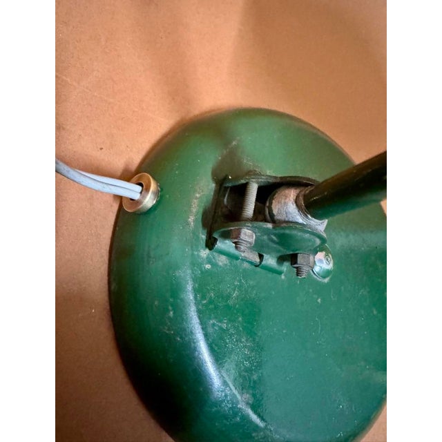 Olive Vintage Table Lamp, 1930 For Sale - Image 8 of 13