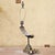 Vintage Faux Horn & Brass Table Lamp – Hollywood Regency For Sale - Image 15 of 18