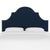 Classic curves wrapped in smooth upholstery, then accented with elegant ornamental nailheads, gives this Upholstered...