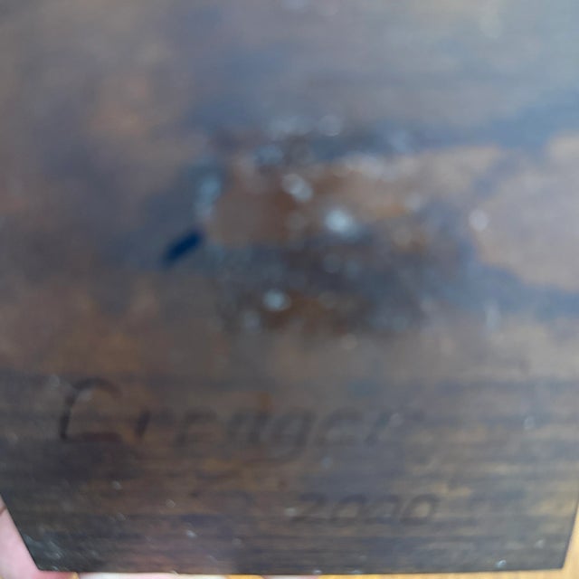 Circa 2000 Jodi & Richard Creager Warrior Bust, Signed + Dated For Sale - Image 12 of 12