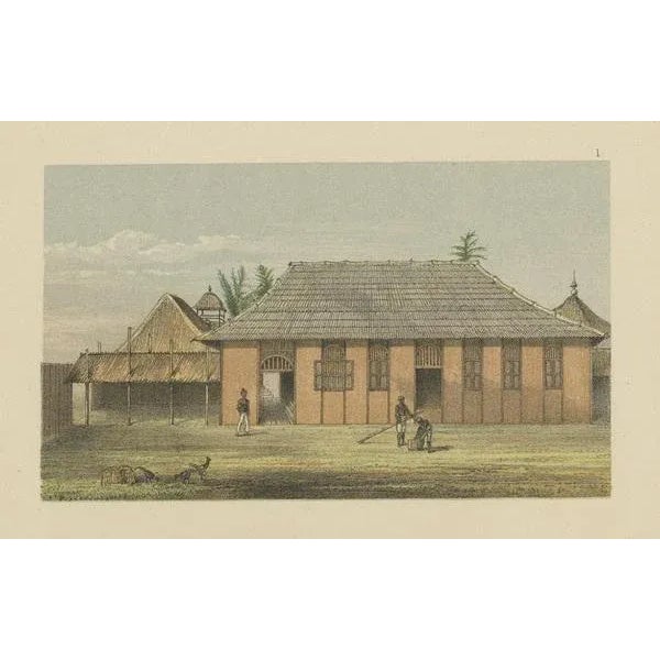 Late 19th Century Carl Alfred Bock, Malayan Houses in Sumatra, 1881, Paper For Sale - Image 5 of 7