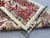 Cream and Red Kazak Wool Runner Rug, Tribal Hallway Rug, 2'8" X 8'9" For Sale - Image 14 of 16