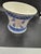 Vintage Bloomrite Blue French Country Pottery Vase. For Sale - Image 4 of 4