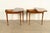 Wood Baker Furniture Federal Inlaid Mahogany Flip-Top Consoles or Game Tables, Pair For Sale - Image 7 of 14