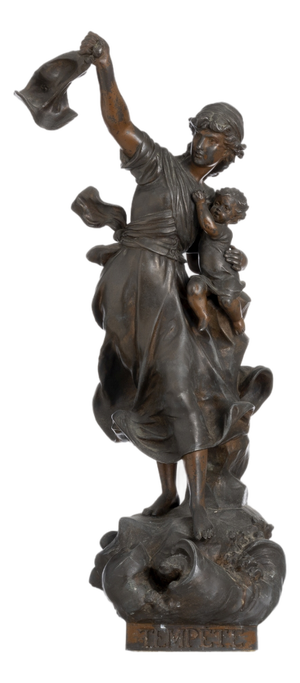 Sculpture by Virgile Morey