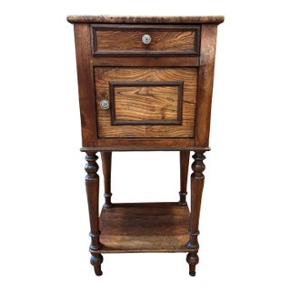 1900s English Antique Bedside Cabinet For Sale