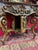 19th century washbasin from Northern Italy, baroque, eclectic and rich in wood carvings, with original central mirror and...