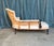 French 19th Century Chaise With Wooden Arm Details For Sale - Image 4 of 18