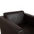 Serge Armchair in Brown Leather from Brühl For Sale - Image 4 of 13