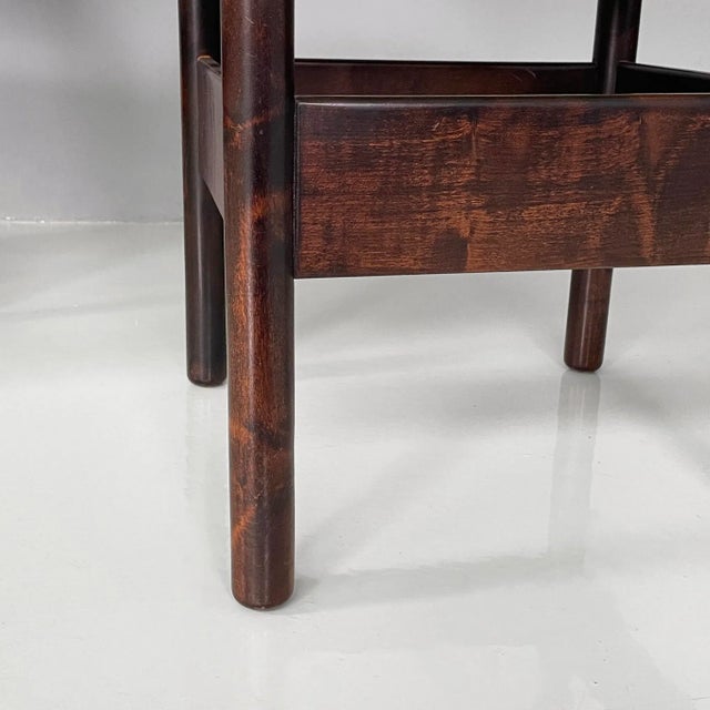 Italian Modern Wood and Metal Chairs by Vittorio Introini for Saporiti, 1960s, Set of 6 For Sale - Image 14 of 15