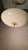 Orange Milk Glass and Transparent Disk Pendant attributed to Gio Ponti for Fontana Arte, 1940s For Sale - Image 15 of 18