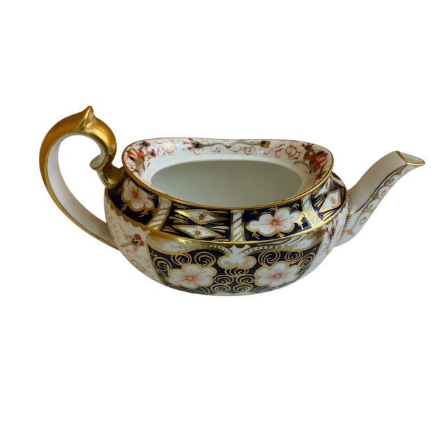 1960s 1960s Mini Teapot Traditional Imari by Royal Crown Derby 2451 For Sale - Image 5 of 7