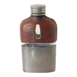 English Pocket Sized Spirit Flask For Sale