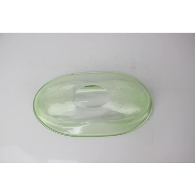 Mid-Century Art Glass Bowl by Zelezno Borske Sklo, 1960s For Sale - Image 6 of 9