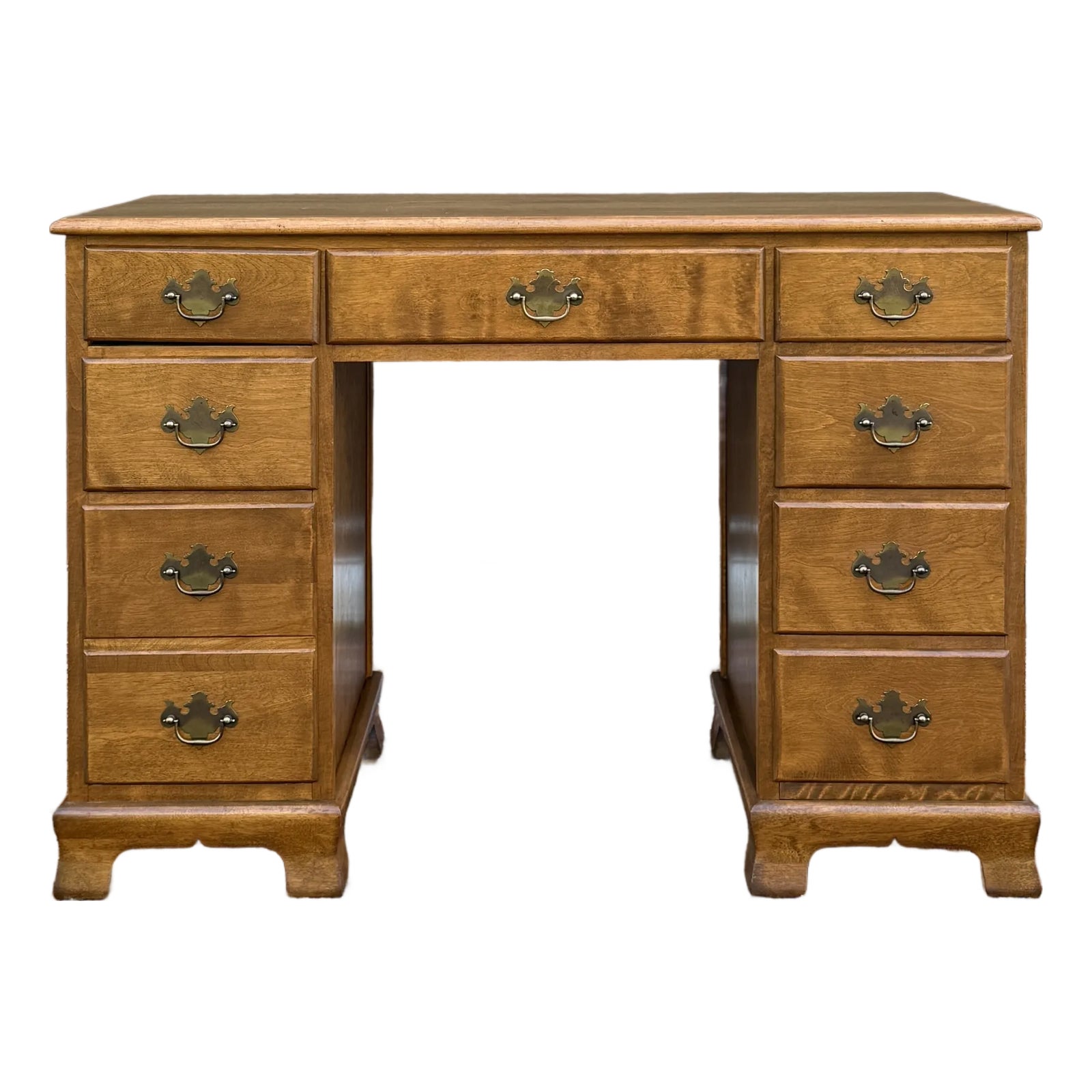 Vintage Ethan Allen Heirloom Nutmeg Maple Traditional Double