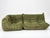 Ligne Roset Olive Togo 2-Seater Sofa and Corner Seat by Michel Ducaroy for Ligne Roset, 2019, Set of 2 For Sale - Image 4 of 18