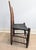 Early 19th Century 19th Century Early American Primitive Child's Ladderback Chair With Woven Leather Seat For Sale - Image 5 of 14