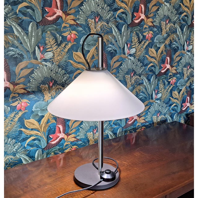 Aggregato table lamp by Enzo Mori for Artemide, 1970s. Adjustable height. This piece has an attribution mark, I am sure...