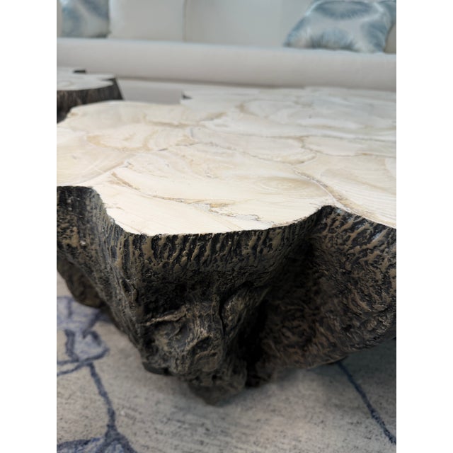 Contemporary Fossilized Coffee Table For Sale - Image 3 of 6