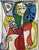 Artist: Pablo Picasso Title: Femme Dans Un Fauteuil Medium: Giclee Marks: L.E numbered Paper size: watercolour paper 19 x...