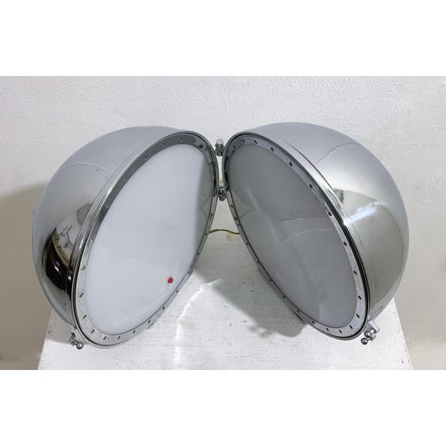 Chrome Table Lamp, 1970s For Sale - Image 3 of 8