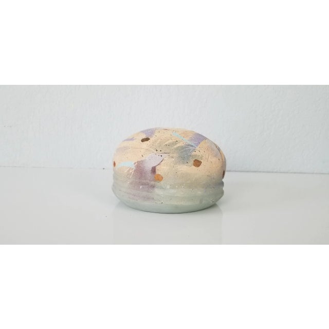 This is a Fabulous Art pottery Vase by Laura Ross. Kentucky Studio Pottery Signed Laura Ross Ross's work is known for...
