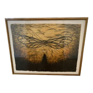 Vicki Teague-Cooper Painting, Carpe Noctum: Protection, 1996