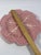 Bordallo Pinheiro Vintage Mid-Century Modern Bordallo Pinheiro Pink Cabbage Leaf Charger Plate For Sale - Image 4 of 5
