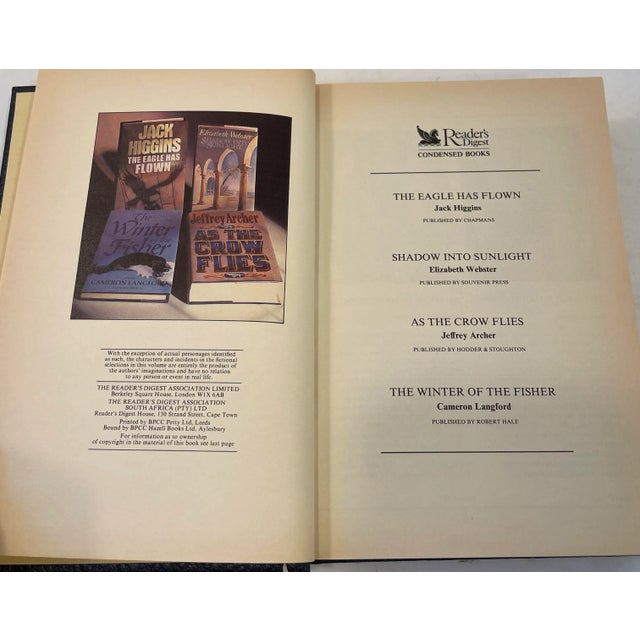 Animal Skin Vintage Leather Bound Readers Digest Best Seller Books - Set of Two For Sale - Image 7 of 10