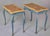 Italian Hand-Painted Side Tables, Circa 1850s - Pair For Sale - Image 9 of 13