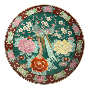 Mid 20th Century Decorative Imari Ware Japanese Plate
