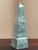 Offering a beautiful 10" Neoclassical-style green marble obelisk from the mid- to late-20th century. Love the natural...