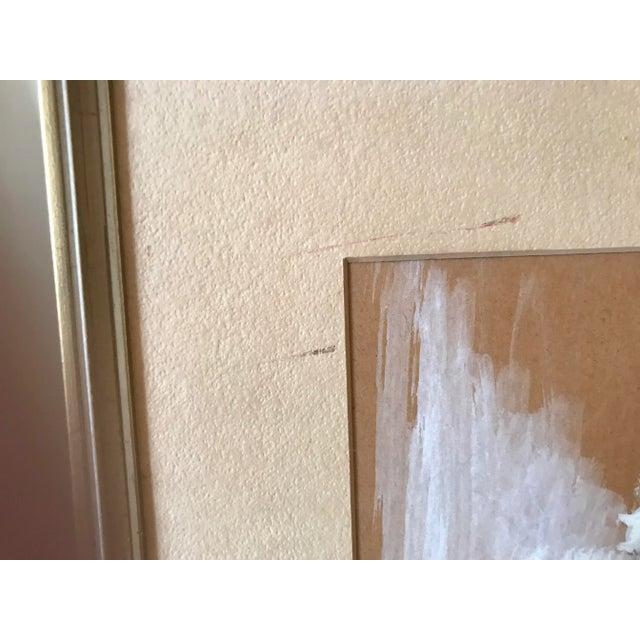 1950s Musicians Watercolor Paintings - a Pair For Sale - Image 5 of 11